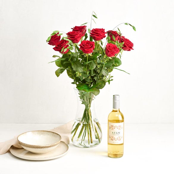 De røde roser med Afan, Macabeo, Campo de Borja